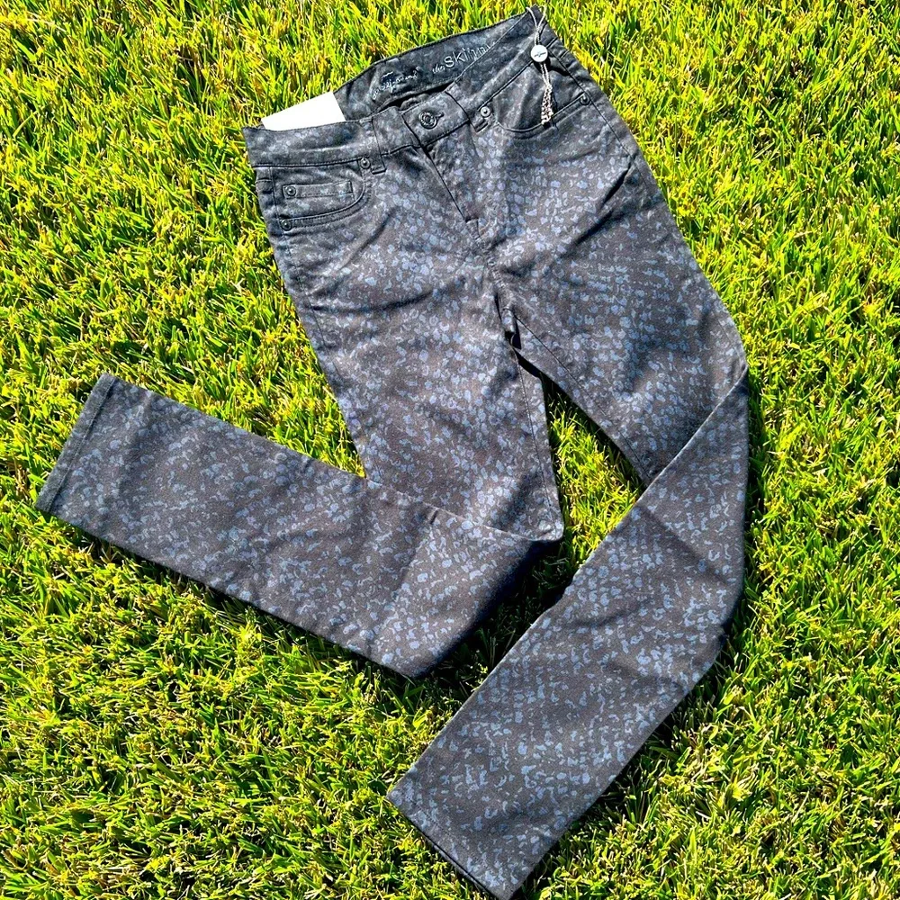 7 For All Mankind Jeans Girls The Skinny Second Skin Legging Size 12  cigarette